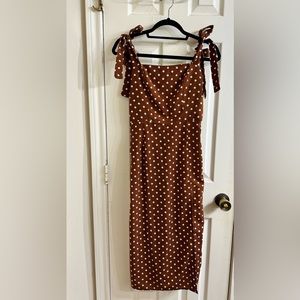 SHEIN polka dot dress